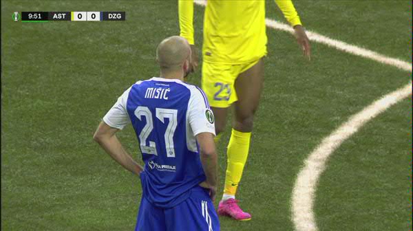 FC Astana - Dinamo Zagreb: penalty ratat (minutul 10)
