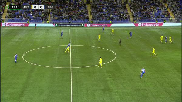 FC Astana - Dinamo Zagreb: gol minutul 48
