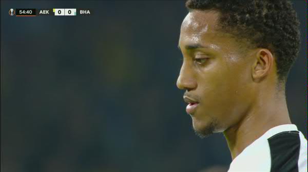 AEK - Brighton: gol minutul 55 