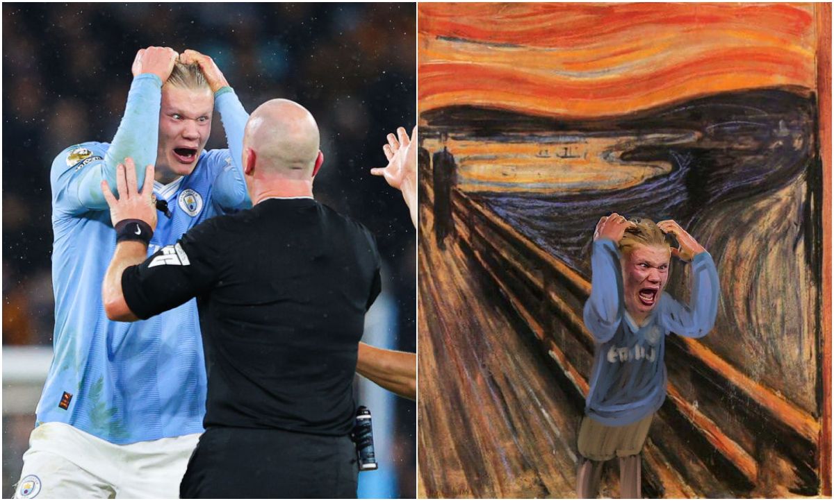 Reacția genială a lui Erling Haaland la meme-urile apărute după criza de nervi din Manchester City - Tottenham_8