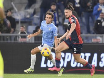 
	Notele lui Radu Drăgușin și George Pușcaș, eliminați după Lazio - Genoa 1-0: primul a greșit la gol, al doilea a jucat degeaba
