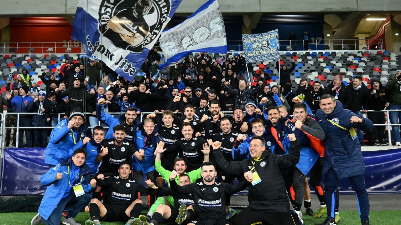 Corvinul Hunedoara Adrian Falub CFR Cluj Cupa Romaniei Otelul Galati