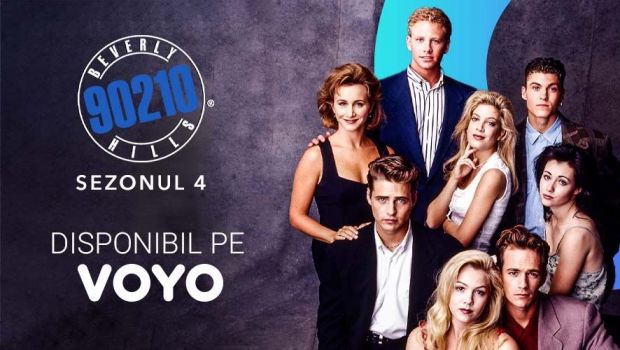 
	Sezonul 4 al îndrăgitului serial Beverly Hills 90210 este acum disponibil pe VOYO!
