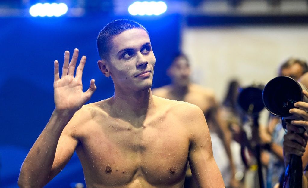 România, ce performanță! David Popovici a intrat hotărât în bazin în an olimpic. Superstarul natației, victorii excepționale_1