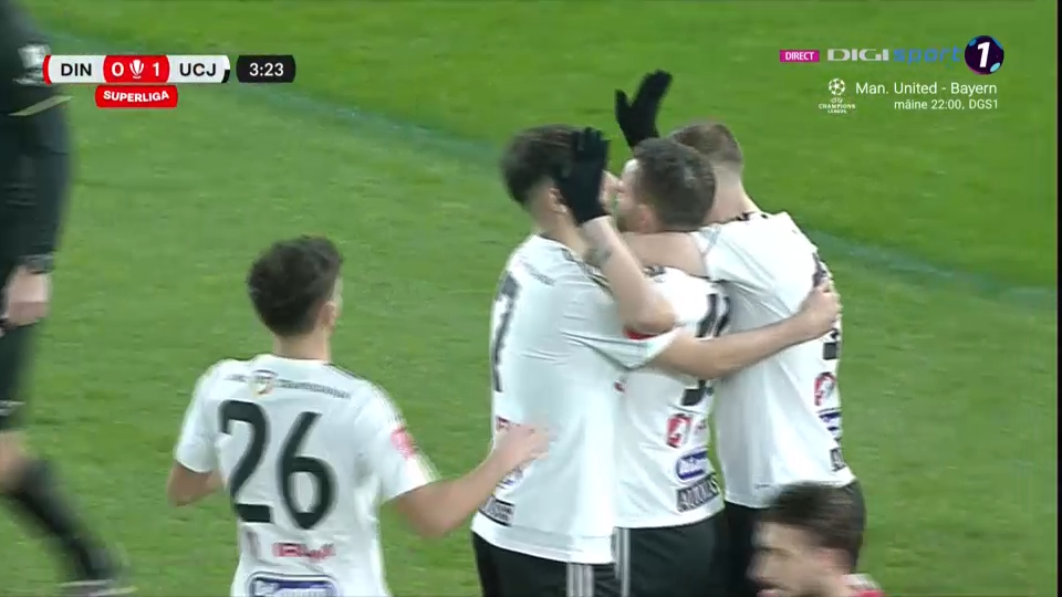 Dinamo - U Cluj 0-1 | "Câinii roșii" ajung la cinci înfrângeri consecutive, ardelenii urcă pe loc de play-off_3