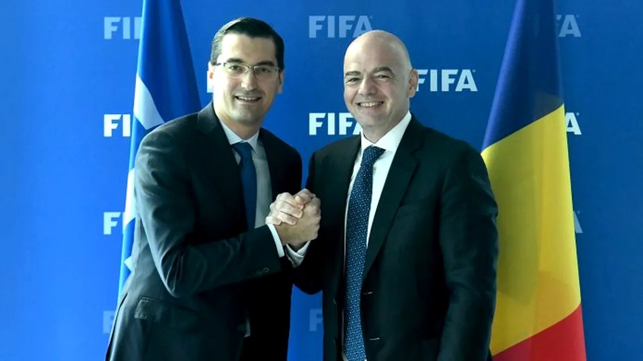 Razvan Burleanu Florin Prunea FRF UEFA