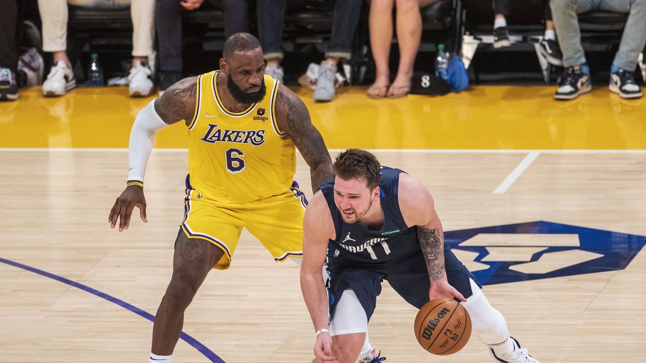 Lebron James Dallas Mavericks Kyrie Irving Los Angeles Lakers luka doncic