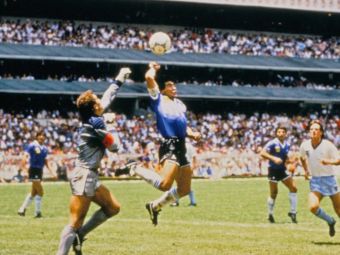 
	&rdquo;Maradona trăiește prin el&rdquo;. Golul cu &rdquo;Mâna lui Dumnezeu&rdquo; s-a repetat după 37 de ani&nbsp;
