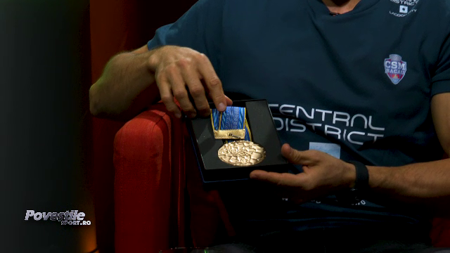 Constantin Popovici și-a prezentat medalia de campion mondial la Poveștile Sport.ro: ”Extraordinar de frumoasă”_1