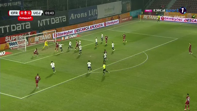 CFR Cluj - ”U” Cluj 4-0 | „Șepcile roșii”, fără replică în Gruia! Victorie clară pentru jucătorii lui Mandorlini _2