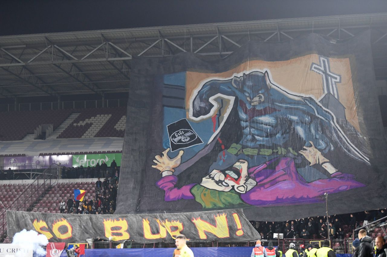Fanii lui U Cluj au invadat stadionul marii rivale! Imagini spectaculoase din Gruia_11