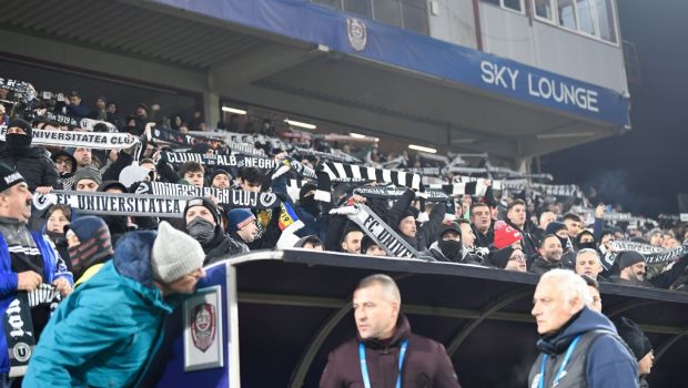 
	Fanii lui U Cluj au invadat stadionul marii rivale! Imagini spectaculoase din Gruia
