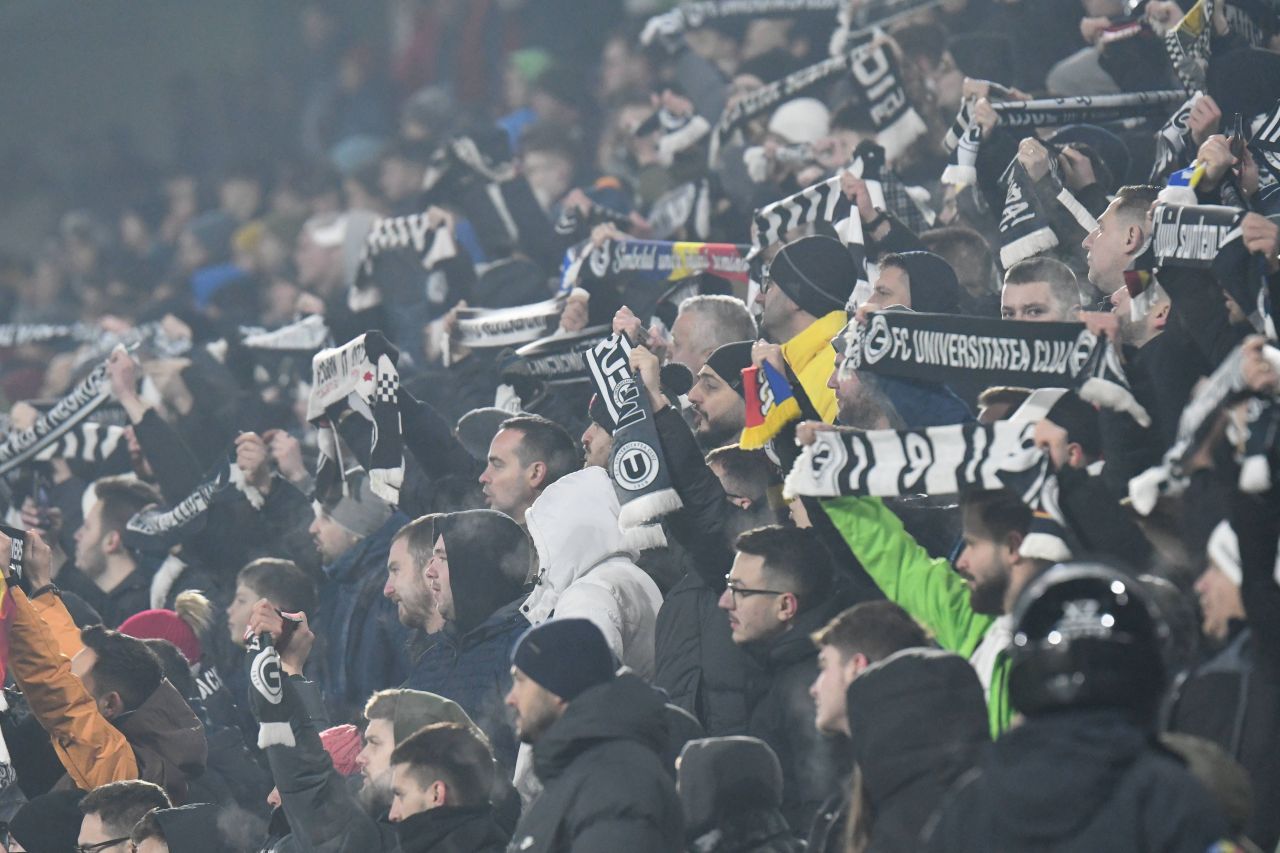 Fanii lui U Cluj au invadat stadionul marii rivale! Imagini spectaculoase din Gruia_9