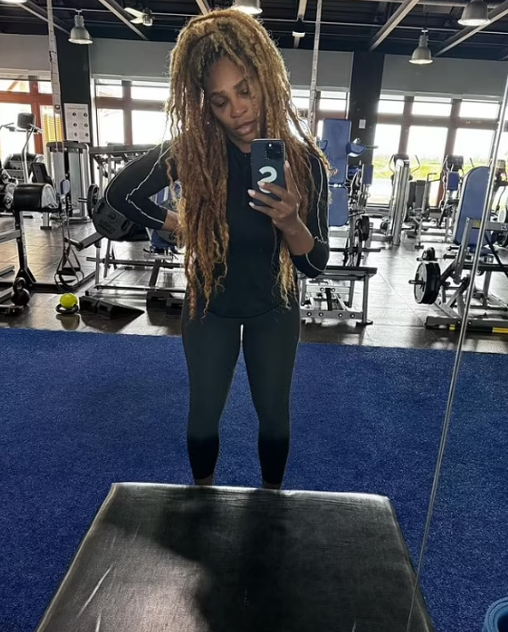 Serena Williams admite că este obsedată să își facă poze în sala de forță: „Sunt chiar mai solidă în realitate” _62