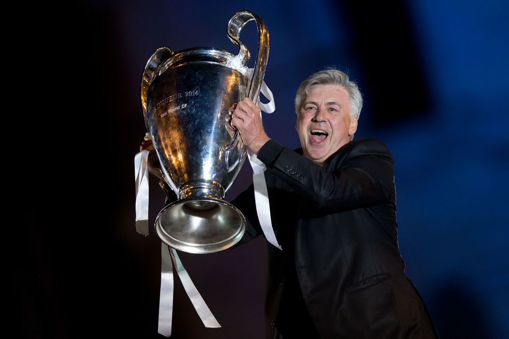 Carlo Ancelotti Champions League Thibaut Courtois