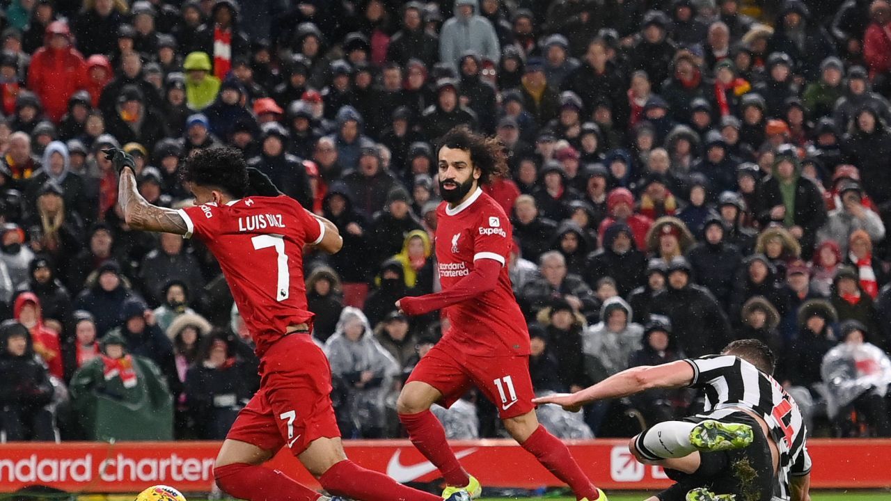 Liverpool Cody Gakpo curtis jones Mohamed Salah Newcastle