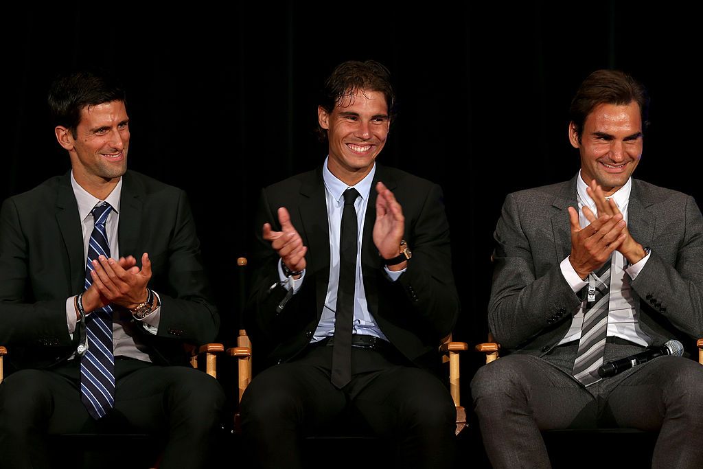 Novak Djokovic rafael nadal Roger Federer