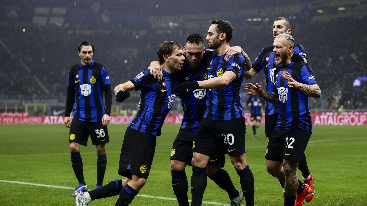 Inter Milano Hakan Calhanoglu Lautaro Martinez Serie A Simone Inzaghi