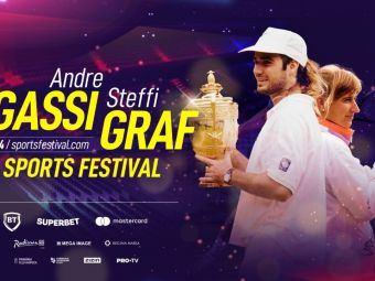 
	Andre Agassi și Steffi Graf vor juca un meci demonstrativ de lux la Cluj. Cât costă să îi vezi cei mai celebri soți din tenis
