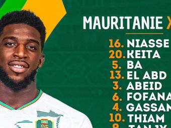 
	L-au avut pe AK47 în echipă la Cupa Africii pe Națiuni, dar degeaba! Echipa de start a Mauritaniei a devenit virală&nbsp;
