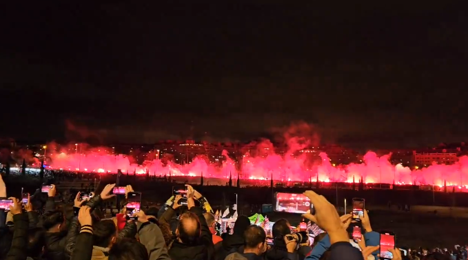Atmosferă incendiară la Madrid, înainte de Atletico - Real. Fanii gazdelor s-au dezlănțuit în jurul stadionului_2