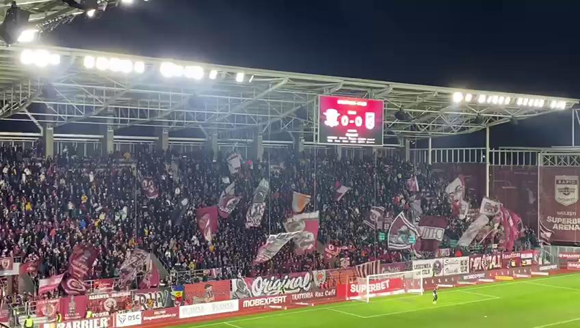 Atmosferă superbă în Giulești, la primul meci oficial al Rapidului din noul an_12