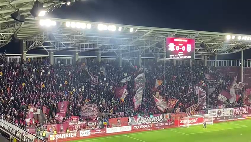 Atmosferă superbă în Giulești, la primul meci oficial al Rapidului din noul an_13