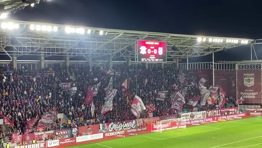 Atmosferă superbă în Giulești, la primul meci oficial al Rapidului din noul an_4