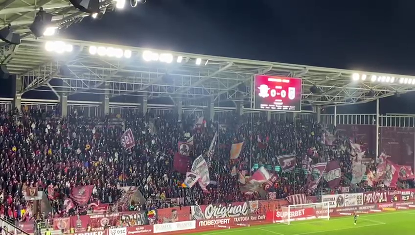 Atmosferă superbă în Giulești, la primul meci oficial al Rapidului din noul an_8