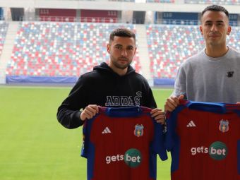 
	Steaua și-a prezentat noii fotbaliști! Un argentinian și un spaniol de națională vor juca în Ghencea
