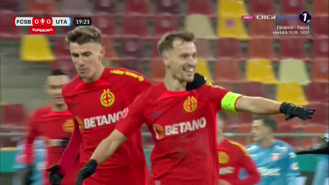 FCSB - UTA Arad 4-0 | Start perfect de an pentru roș-albaștri! Victorie categorică pe Arena Națională_3