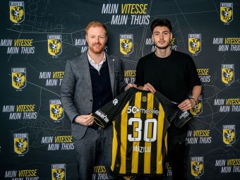 
	Adrian Mazilu a fost prezentat la Vitesse Arnhem! Prima reacție a românului
