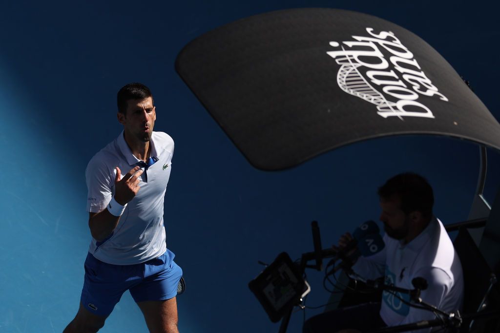 Novak Djokovic Australian Open 2024 Darren Cahill Jannik Sinner