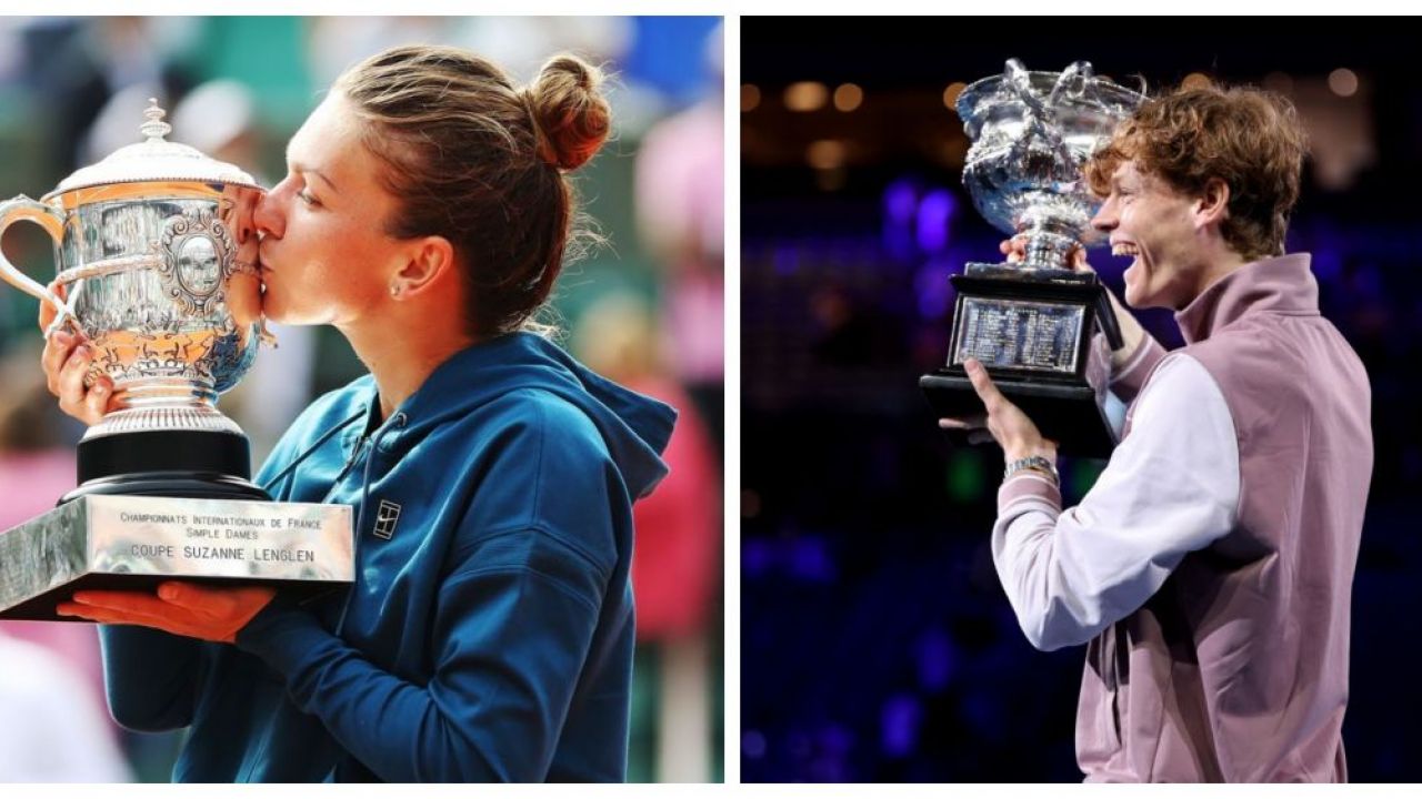 Jannik Sinner Australian Open 2024 Darren Cahill Roland Garros 2018 Simona Halep