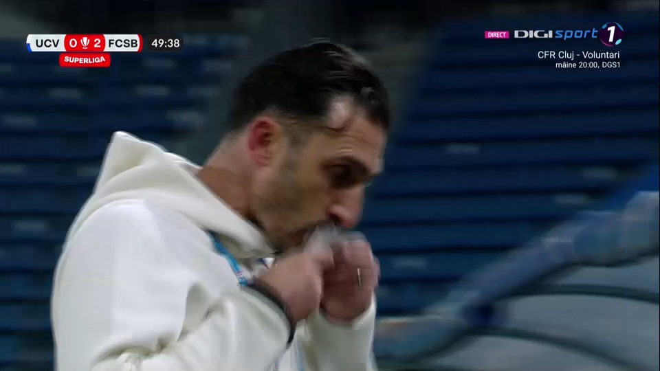A 'învățat' de la cei mai buni! Elias Charalambous, surprins pupând icoanele după al doilea gol al FCSB-ului_1