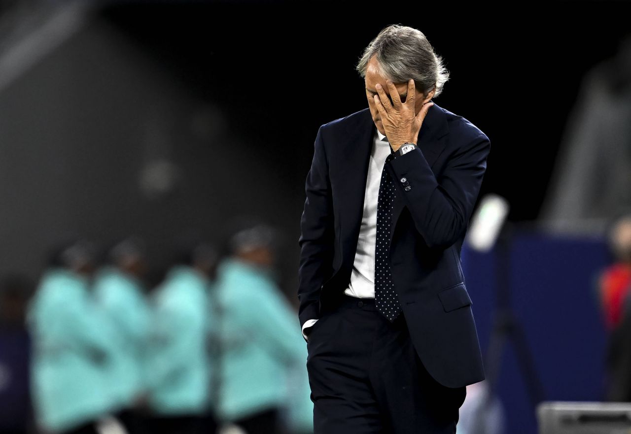 Roberto Mancini, ”un antrenor atât de laș”! Gest de neînțeles făcut de selecționerul Arabiei Saudite la loviturile de departajare_2