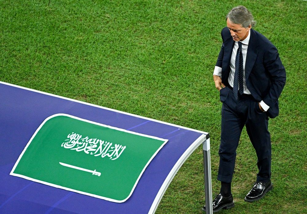 Roberto Mancini, ”un antrenor atât de laș”! Gest de neînțeles făcut de selecționerul Arabiei Saudite la loviturile de departajare_1