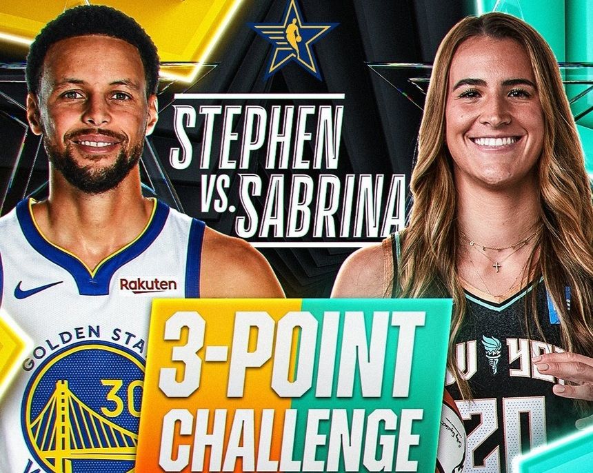 Sabrina Ionescu vs Stephen Curry, duel inedit la NBA All-Star!_10