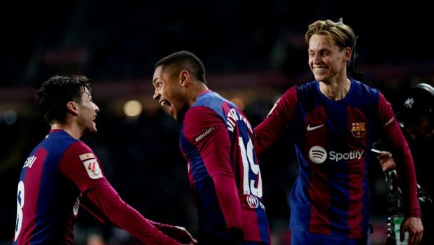 
	Reacția emoționantă a lui Vitor Roque după ce a marcat primul gol pentru FC Barcelona
