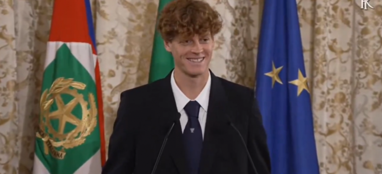 Momentul în care Sinner s-a făcut de râs în fața președintelui Italiei: de ce l-a pufnit râsul la pupitru_83