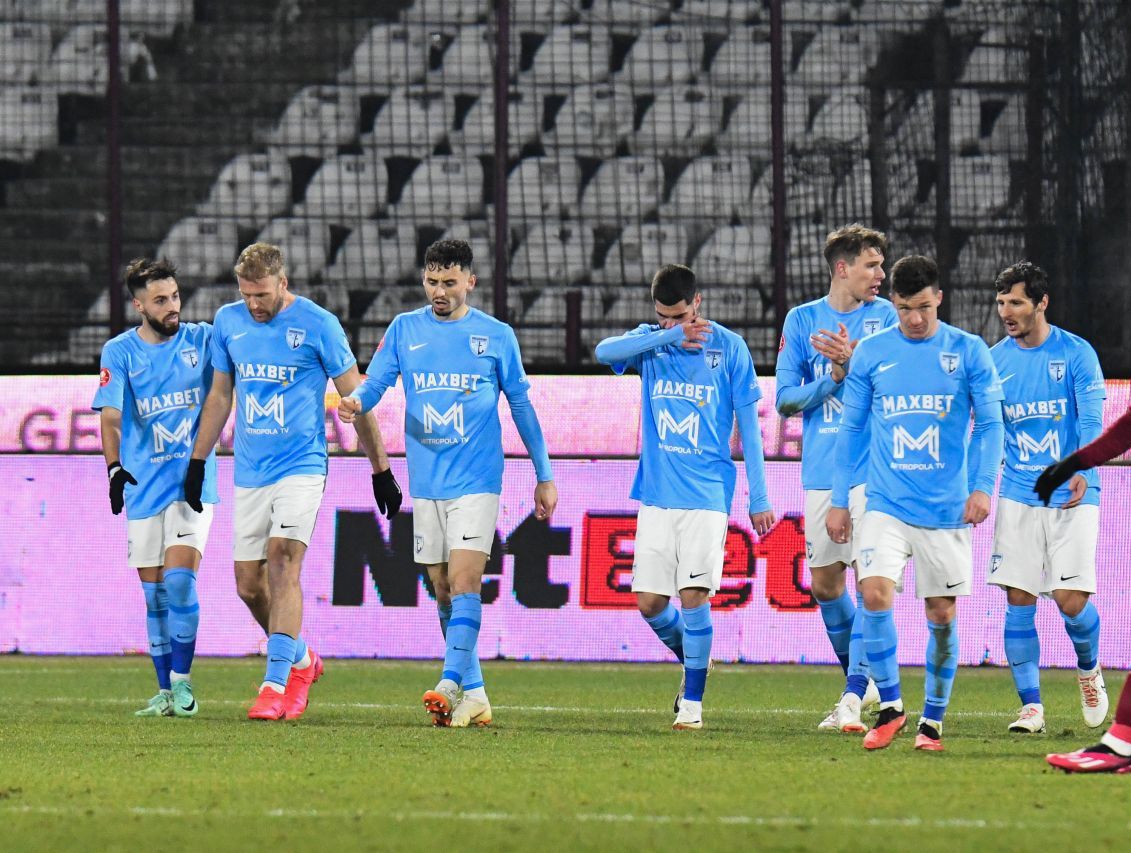 FC Voluntari - FC Hermannstadt 1-1 | Florea a marcat la ultima fază! Remiză în primul meci al lui Dică pe banca ilfovenilor_1