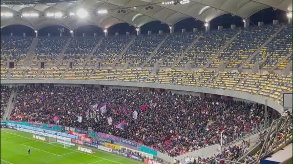 Atmosferă superbă la FCSB - Farul Constanța pe Arena Națională