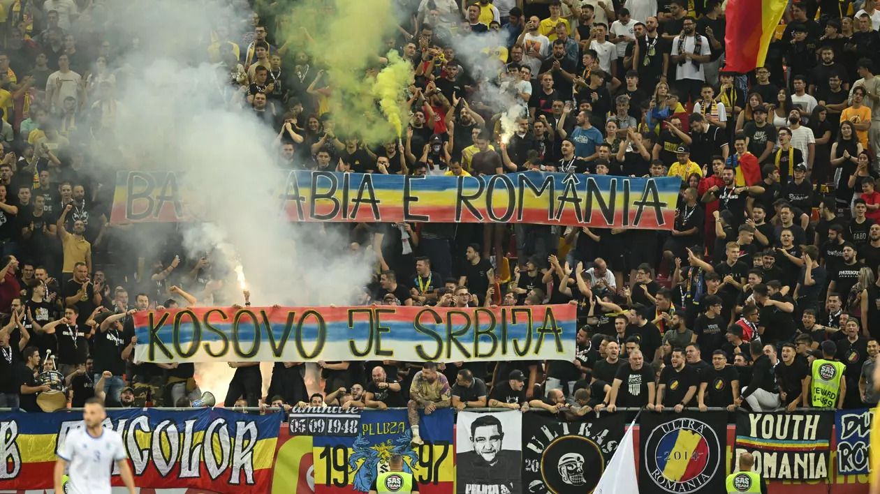 Echipa Nationala kosovo Liga Natiunilor uniti sub tricolor