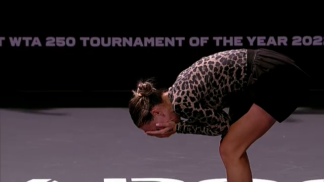 Ana Bogdan a izbucnit în plâns după meciul de trei ore și jumătate de la Transylvania Open. Imagini de colecție cu sportiva româncă (Pro Arena & VOYO)_12
