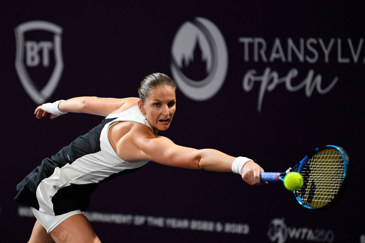„Încă nebătută în România” Karolina Pliskova i-a provocat pe clujeni, după calificarea în finala Transylvania Open 2024_15