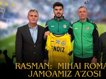 Surpriză de proporții! Ce echipă l-a prezentat astăzi pe Mihai Roman, atacant cu o selecție în naționala României