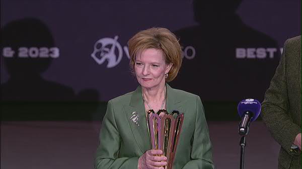 Principesa Margareta i-a înmânat Karolinei Pliskova trofeul de campioană la Transylvania Open 2024