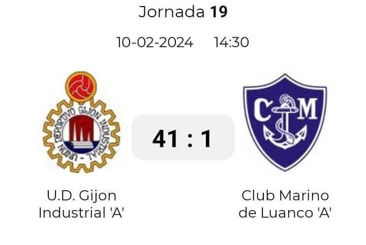 UD Gijon Industrial Asturia Club Marino de Luanco