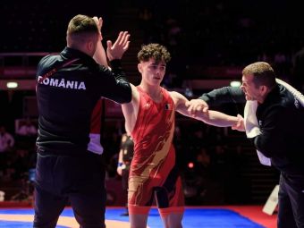 
	Reacția lui Denis Mihai după ce a cucerit medalia de bronz la Campionatul European de lupte
