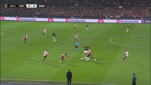Feyenoord - AS Roma 1-1 | REZUMAT
